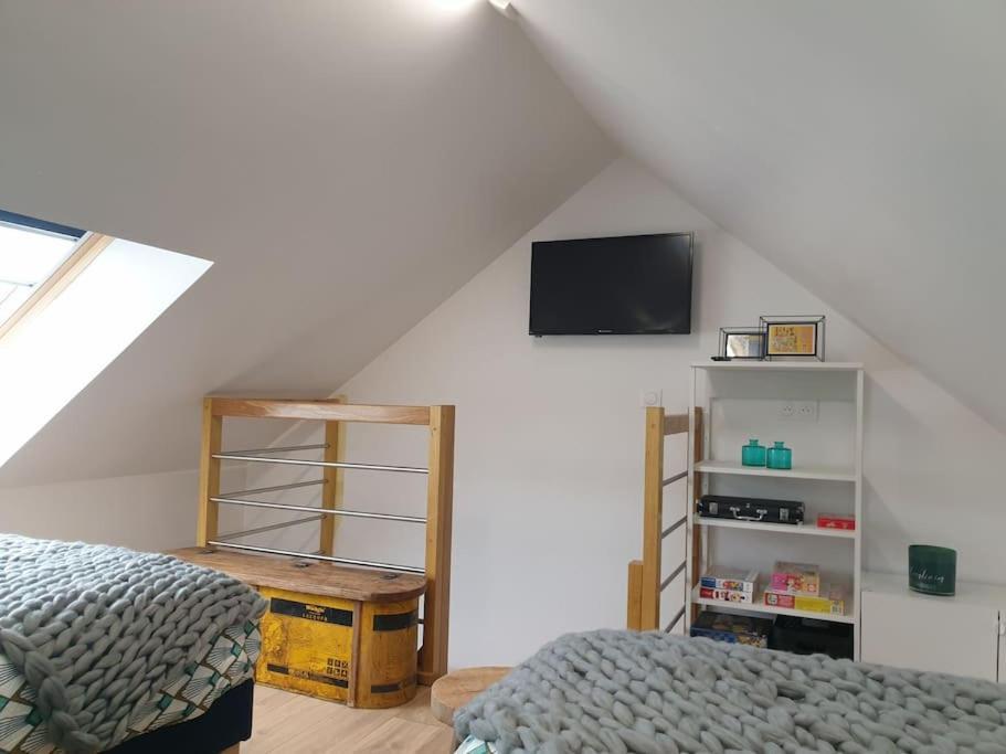 Maisonnette Individuelle Pour 4 Personnes 2 Chambres Terrasse - Design & Haute Qualite Bourbourg ภายนอก รูปภาพ